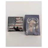 5 Grams .999 Silver - Patriotic Flag & Viking Helmet Designs (Lot of 2)