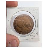 Canada 5 Cents & Norway 1/2 Skilling - 6 Coin Set (1872-1967, 1867)