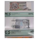 PCGS Currency Zaïre Banknotes - Gem New Zaïre Banque du Zaïre (Lot of 6)