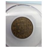 Jamaica Half Penny 1963 (2 Coins) PCGS Certified - WTC Ground Zero Recovery