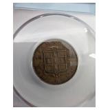 Jamaica Half Penny - PCGS Certified, WTC Ground Zero Recovery (Pair)