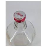 Coca-Cola One Gallon Glass Syrup Bottle - Vintage Fountain Coke Jug with Red Cap