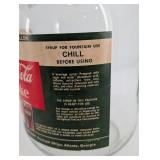 Coca-Cola One Gallon Syrup Bottle - Vintage Fountain Coke Display Piece