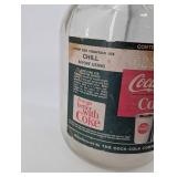 Coca-Cola One Gallon Glass Bottle Jug - Vintage Coke Syrup for Fountain Use