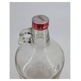 Coca-Cola One Gallon Glass Bottle Jug - Vintage Coke Syrup for Fountain Use