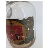 Coca-Cola One Gallon Glass Bottle Jug - Vintage Soda Container