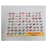 Matchbox Series 1-75 Sheet by Lesney - 75 Die-Cast Vehicles