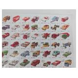 Matchbox Series 1-75 Sheet by Lesney - 75 Die-Cast Vehicles