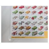Matchbox Series 1-75 Sheet by Lesney - 75 Die-Cast Vehicles