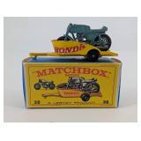 Matchbox Honda No. 38 Motorcycle on Trailer