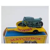 Matchbox Honda No. 38 Motorcycle on Trailer