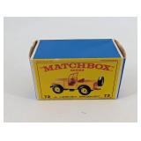 Matchbox Jeep No. 72 - Lesney Series - Made in England