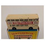 Matchbox Daimler Bus No. 74 - Esso Extra Petrol - Made in England by Lesney