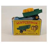 Matchbox 51 Trailer - A Lesney Product - 3 Yellow Barrels Included