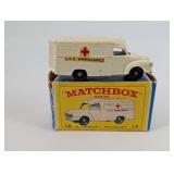 Matchbox LCC Ambulance - Lesney - Made in England - 14
