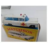Matchbox Cadillac Ambulance (No. 54) - Lesney - Made in England