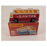 Matchbox 65 Airport Coach Qantas Superfast - Made in England 1977