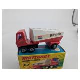 Matchbox Burmah Freeway Gas Tanker 63