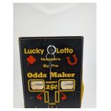 Vintage Imperial ST-225/0M Odds Maker - Lucky Lotto 25¢ Coin-Op Machine