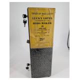 Vintage Imperial ST-225/0M Odds Maker - Lucky Lotto 25¢ Coin-Op Machine