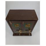 Postage Stamp Machine - Vintage 5¢/6¢ Two-Slot Cabinet (Brooklyn, NY)