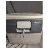 SentrySafe Compact Security Safe with Front-Deposit Slot and Key Lock