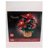 LEGO Icons 10370 Poinsettia - Botanical Collection, 608 Pcs, 18 & up