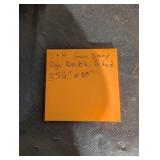 Vintage S&H Green Stamps Sign - Double-Sided, 35 1/2 x 30 in - The Mathews Co.