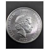 Niue Tree of Life 1 oz Silver Dollar - 2022 QE II Obverse