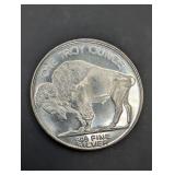 Buffalo Round 1 oz .999 Fine Silver