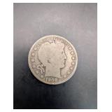 Barber Half Dollar - 1908-D Denver Mint