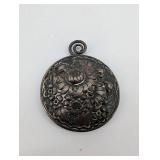 Sterling Silver Pocket Makeup Mirror