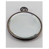 Sterling Silver Pocket Makeup Mirror