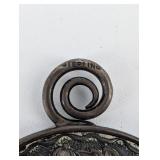 Sterling Silver Pocket Makeup Mirror