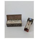 Antique Sterling Silver Lipstick Holder