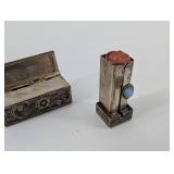 Antique Sterling Silver Lipstick Holder
