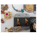 Vintage Swarovski Signature & Costume Jewelry Assortment - Necklaces, Brooches & Earrings