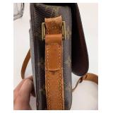 Louis Vuitton Monogram Canvas Crossbody Bag - Made in France