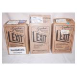 (3ct) NEW LE Series Exit Signs