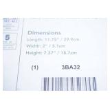 (6ct) NEW Indoor LED Lighted Exit Sign. Model 3BA32