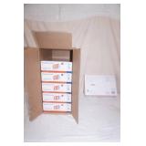 (6ct) NEW Indoor LED Lighted Exit Sign. Model 3BA32