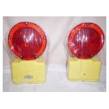 (2ct) NEW Barricade Lights