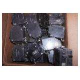 Assortment of Circuit Breakers. 20 A 40 C GE