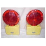 (2ct) NEW Barricade Lights.