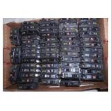 Assortment of Circuit Breakers. Square D QO
