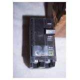 Assortment of Circuit Breakers. Square D QO series