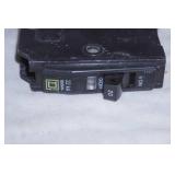 Assortment of Circuit Breakers. Square D QO series