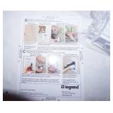 (4ct) Legrand Wiremold In-Wall TV Power Kits. Model CPT306W-V1