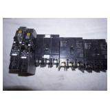 Assortment of Circuit Breakers D 20 A