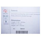 (4ct) NEW Indoor LED Lighted Exit Sign. Model 3BA32